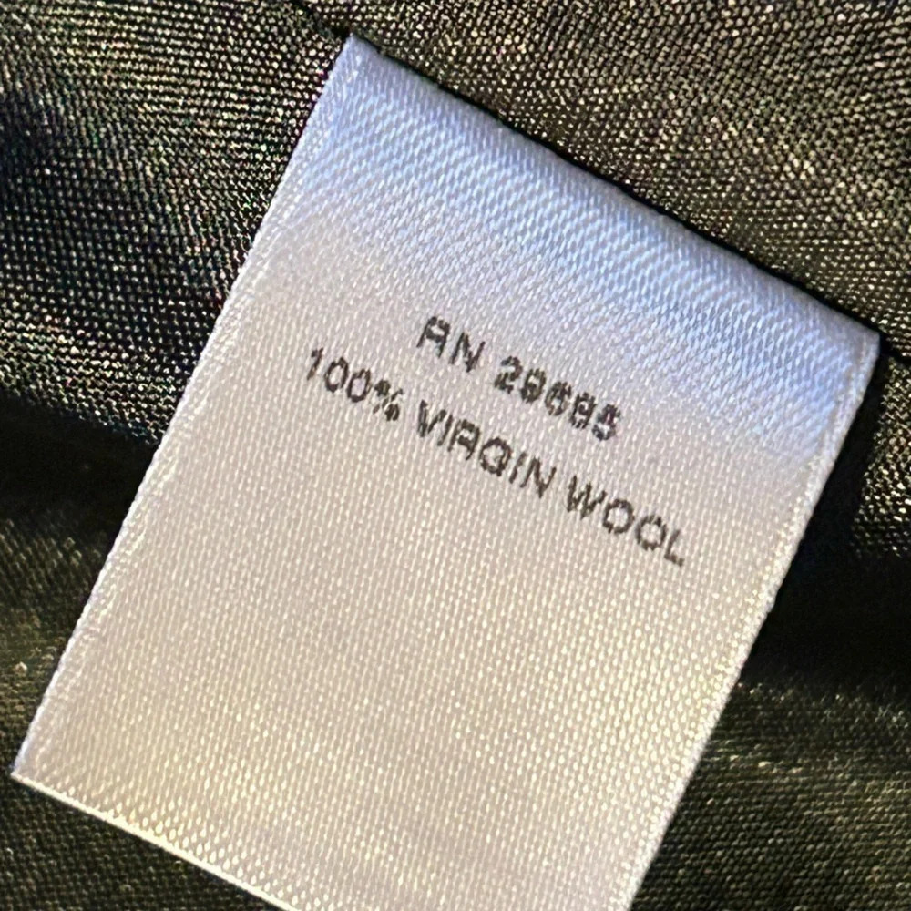 Pendleton Gray 100% Wool 2 Button Blazer Jacket C… - image 8